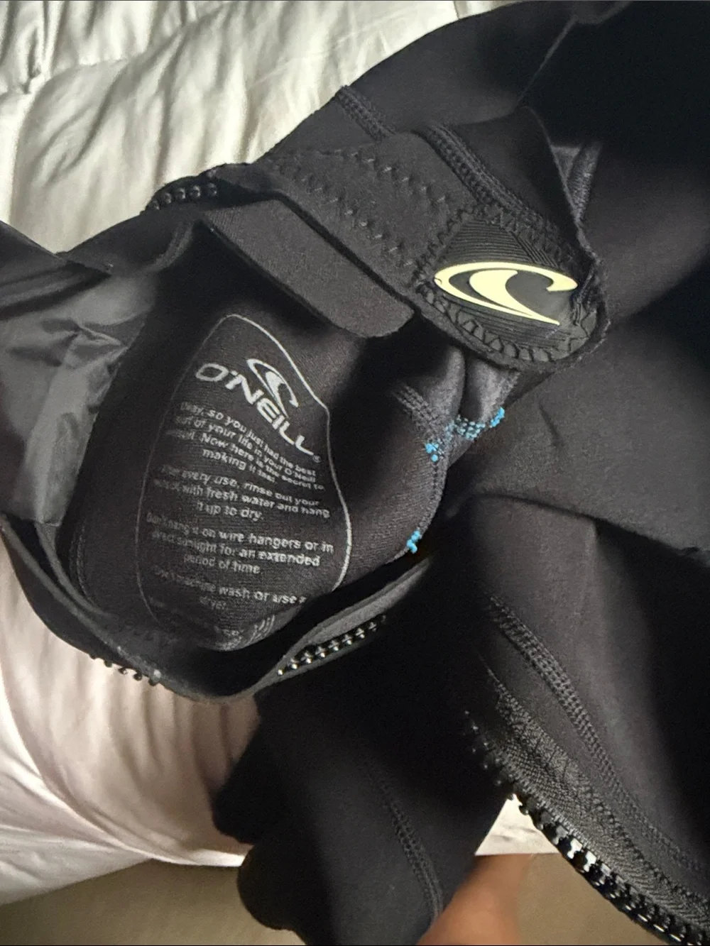 O'Neill Black & Blue Kids Short Sleeve One-Piece Wetsuit